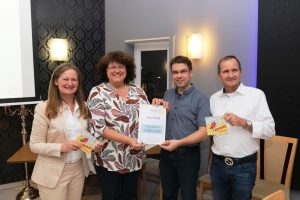 Foto der Spendenübergabe zum Rotary Club Schwetzingen-Kurpfalz Förderpreis 2018