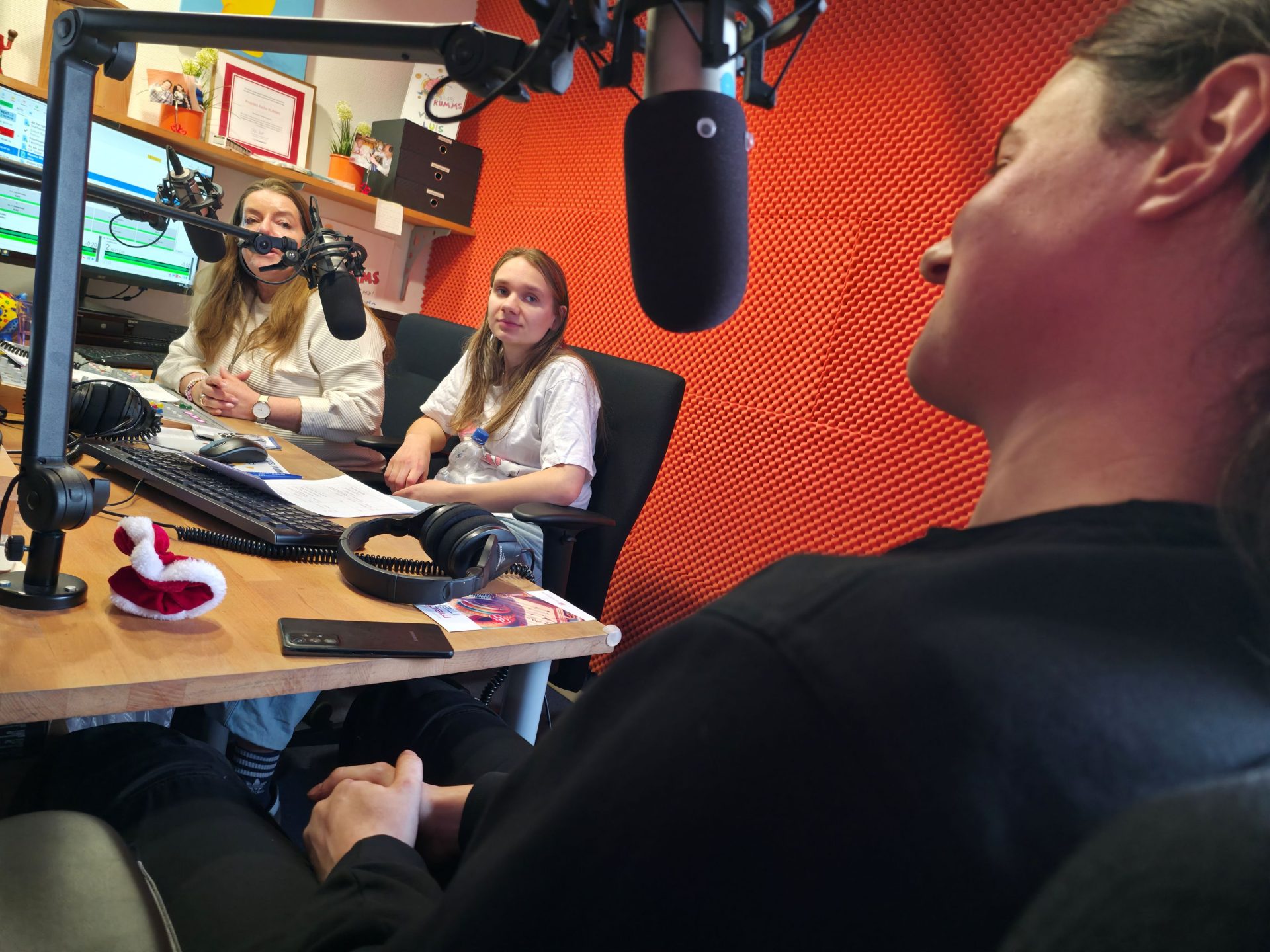 Frauke und marina interviewen Liv